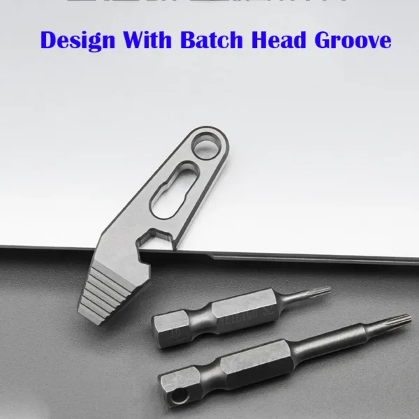 Titanium Alloy Multitool Crowbar and Opener - Image 4