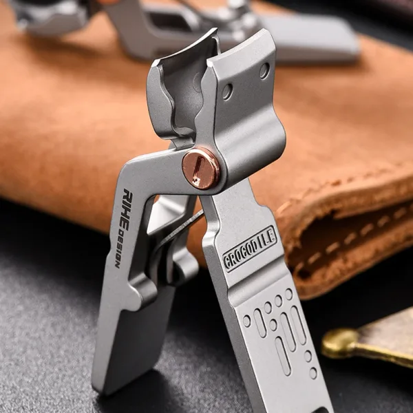 High-End Stainless Steel Nail Clippers EDC