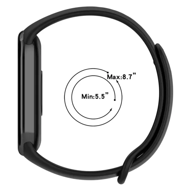 Silicone Strap for Xiaomi Mi Band 8/9 - Image 6