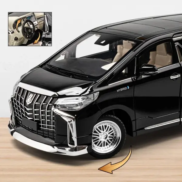 1/18 Toyota Alphard Alloy Car Model - Image 5