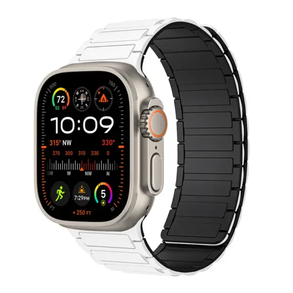 Silicone Magnetic Strap for Apple Watch 49mm 45mm - Image 10