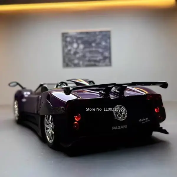 1:24 Pagani Zonda HP Diecast Car Model - Image 6