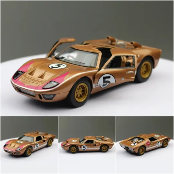 1:32 Ford GT40 MKII Alloy Model Car - Image 3