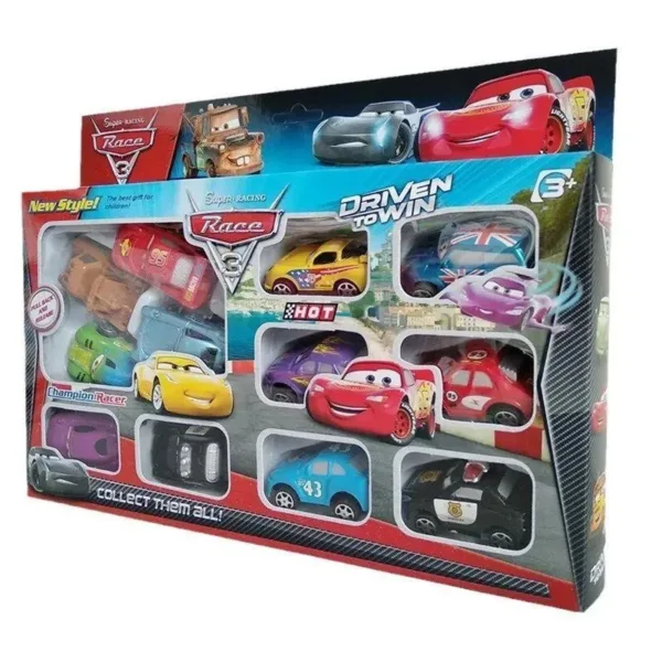 12pcs Disney Cars Diecast Toy Car Set - Image 2