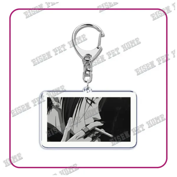 Nana Anime Keychain with Black Stones Pendant - Image 22