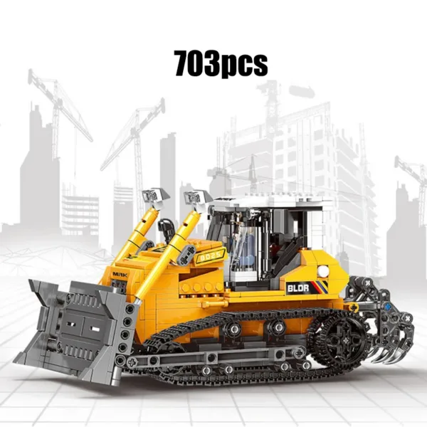 DIY Heavy Mining Truck Building Blocks Set - Image 11