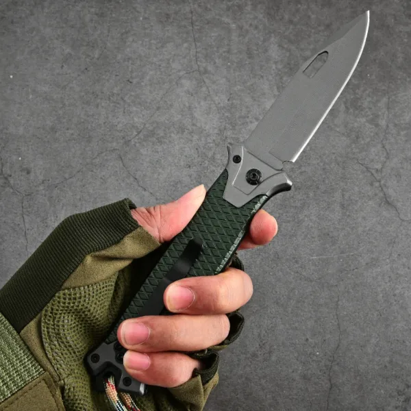 Multi-Function Stainless Steel Folding Knife - Image 4