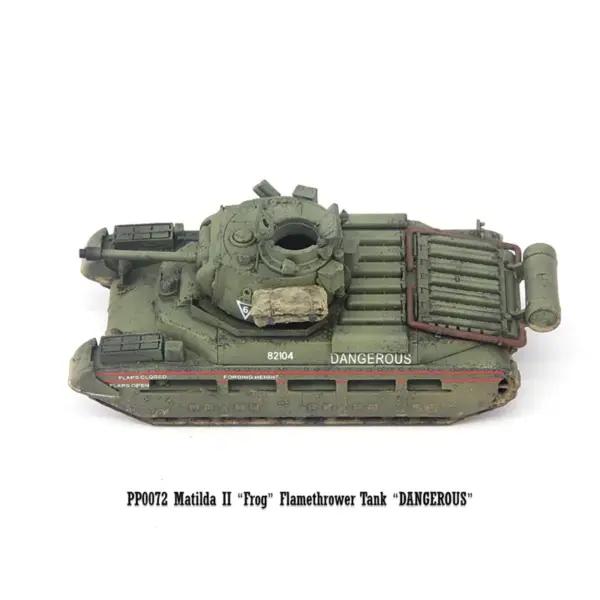 1:72 Scale Matilda II Tank Model Collectible