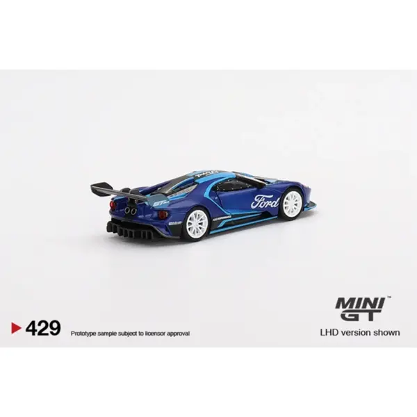 1:64 Ford GT MK II Diecast Model Car - Image 4