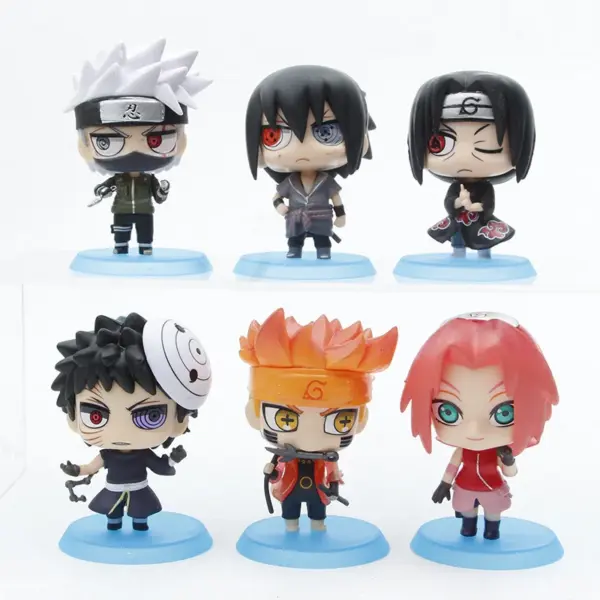 Naruto 6pcs Anime Figures Set Collectible Toys - Image 5