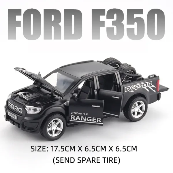 1:32 Ford F150 Police Diecast Toy Model - Image 7