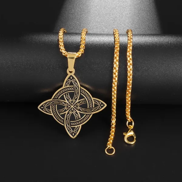 Celtic Protection Knot Pendant Necklace - Image 21