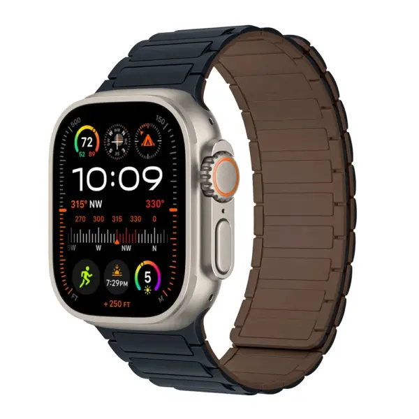 Silicone Magnetic Strap for Apple Watch 49mm 45mm - Image 15