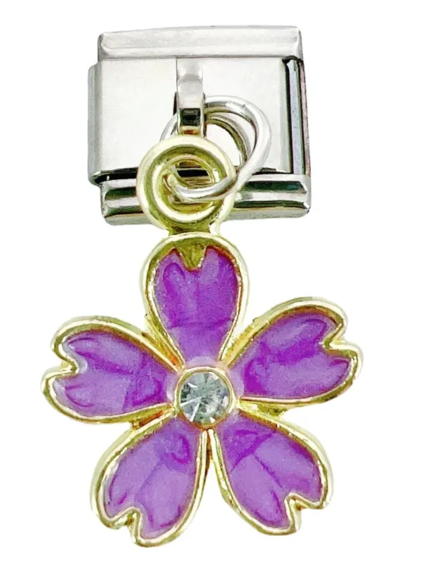 Flower Cat Charm for 9mm Bracelet - Image 12