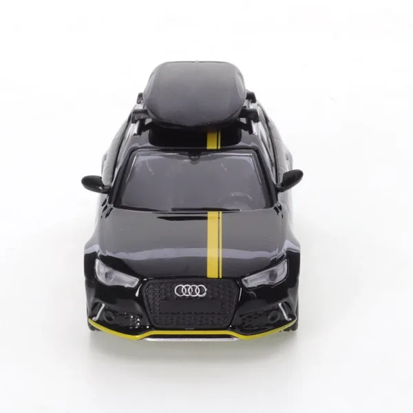 1/64 Scale Audi RS6 C7 Black Model Car - Image 2