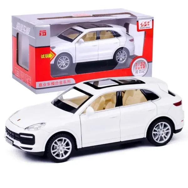 1:32 Alloy Porsche Cayenne Turbo Model Car - Image 10