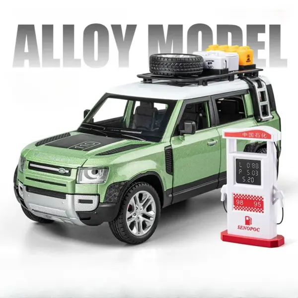 1:24 Diecast Land Rover Defender Model Car - Image 7