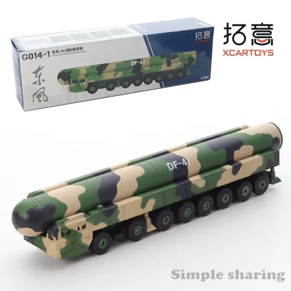 1/100 Scale Diecast Nuclear Transport Vehicle - Image 12