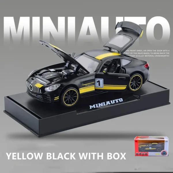 1:36 Diecast Alloy AMG GTR Car Model - Image 7