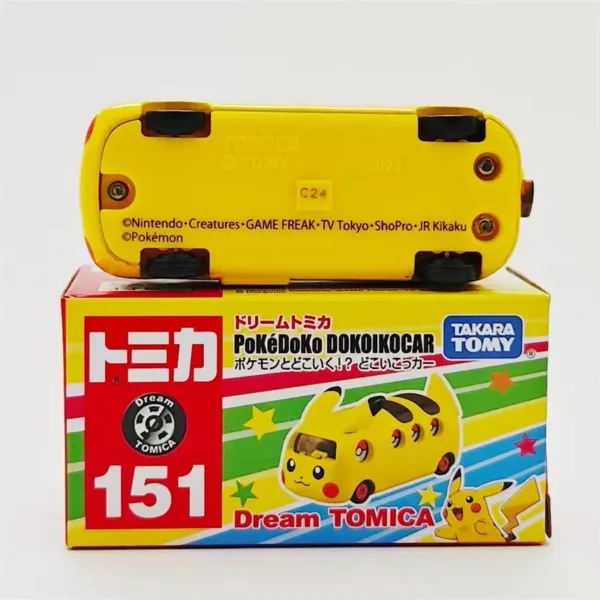 Pikachu Diecast Bus Toy by Takara Tomy - Image 3