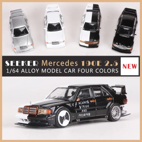 1:64 Scale Alloy Model Car 190E W201 Restomod - Image 2