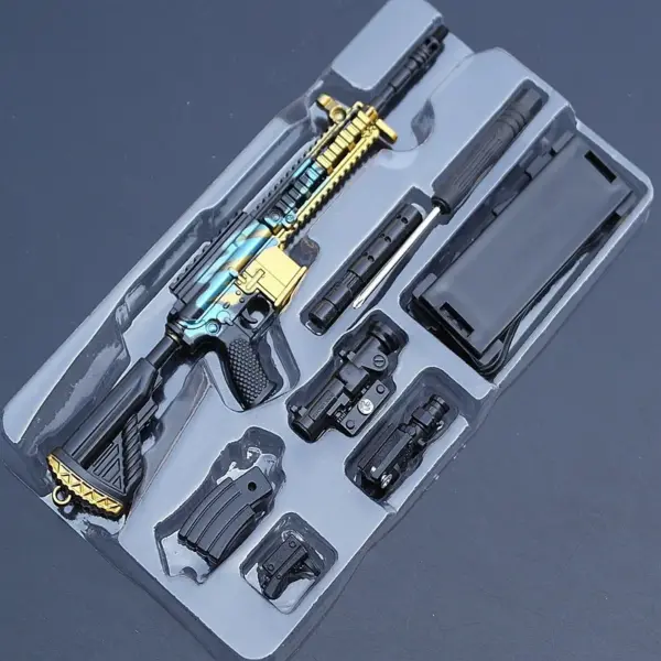 Metal Gun Keychain Model for Kids and Collectors - Image 14