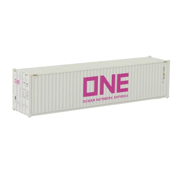 HO Scale 1:87 Model Shipping Container ONE