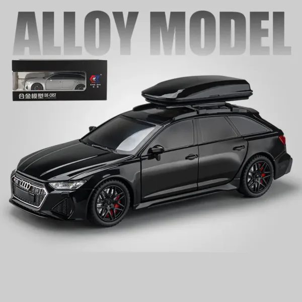 1/24 Audi RS6 Diecast Model Car Toy - Image 11