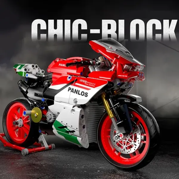 803Pcs Motorcycle Building Blocks Set - Image 2