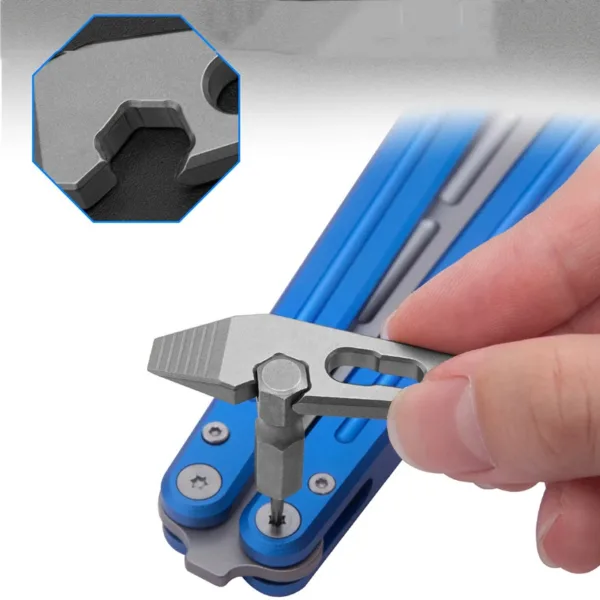 Titanium Alloy Multitool Crowbar and Opener - Image 2