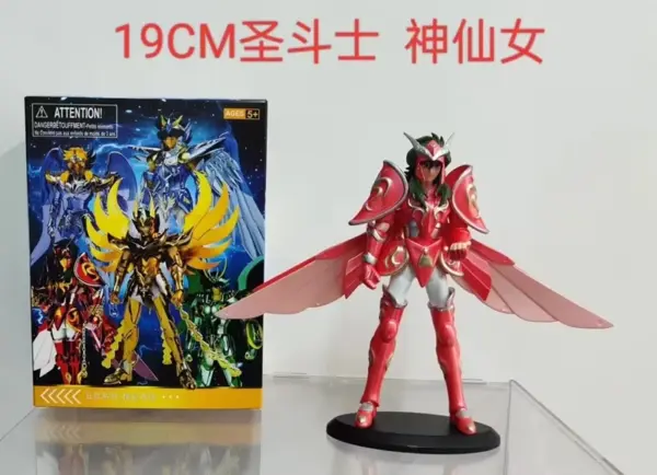 19CM Saint Seiya Phoenix Ikki Action Figure - Image 12