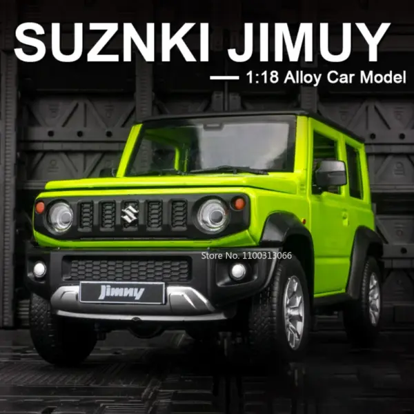 1:18 SUZUKI Jimny Alloy Diecast Model Car - Image 6