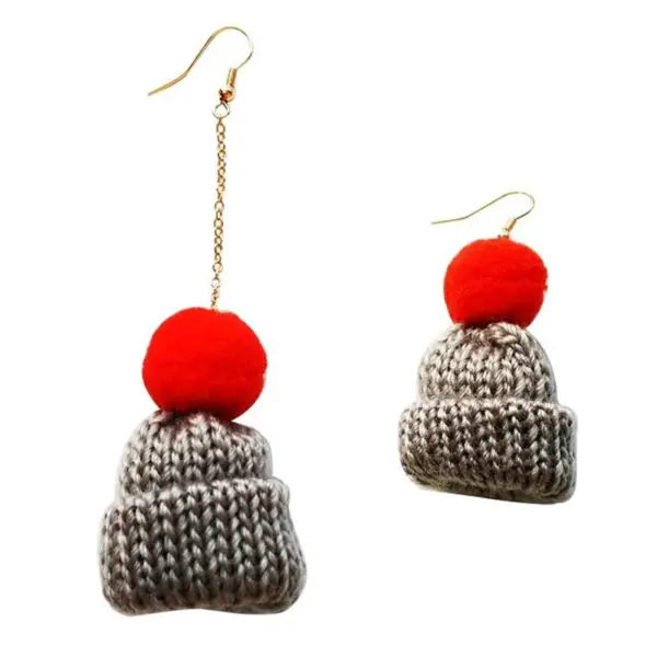 10Pcs Mini Woolen Yarn Doll Hats - Image 3