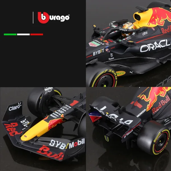 Bburago 1:24 Red Bull RB18 Diecast Model Car - Image 2