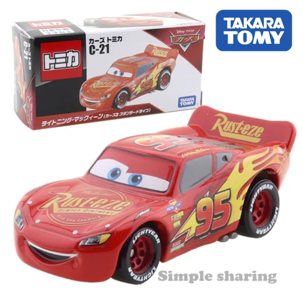 Lightning McQueen Diecast Model from Pixar Cars