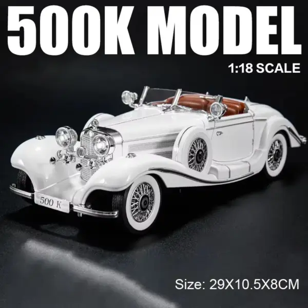 1:18 Scale Diecast GTR Car Model with Sound - Image 12