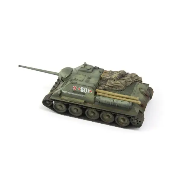 1:72 SU-85 Military Tank Model PP0026 - Image 4