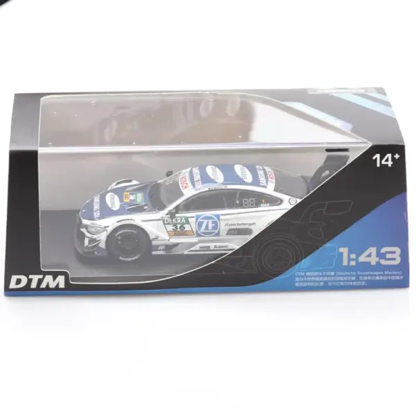 1:43 Maisto BMW M4 Diecast Racing Car - Image 9