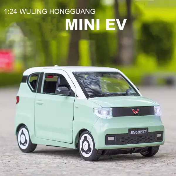 1/24 Scale WULING HONGGUANG MINI EV Model Car