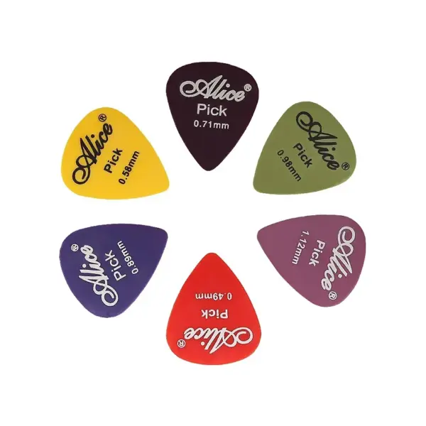 Delrin Guitar Picks Set 30/40/50 Pcs 0.46-1.12mm - Image 5