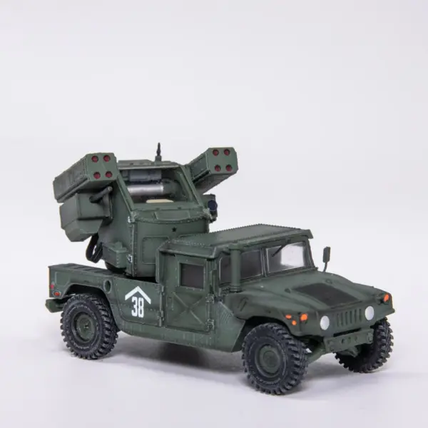 1/72 Scale Humvee Air Defense Model Collectible - Image 3