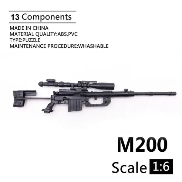 1:6 Scale M200 Sniper Rifle Model for Figures - Image 2