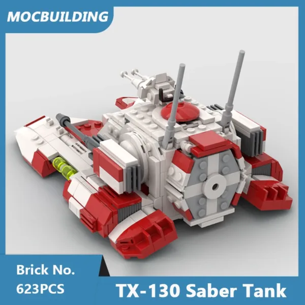 TX-130 Legends Tank Building Blocks 623PCS - Image 3