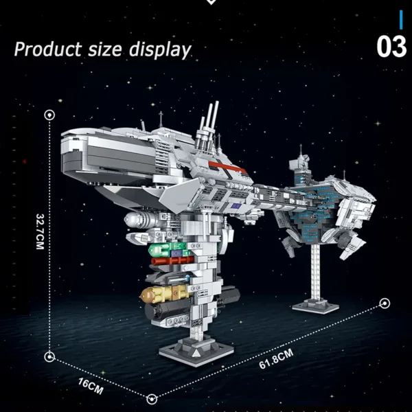 Nebula Medical Corvette Frigate Building Blocks - Image 4