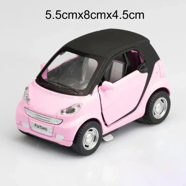 1:36 Metal Diecast Smart Fortwo Car Model - Image 6