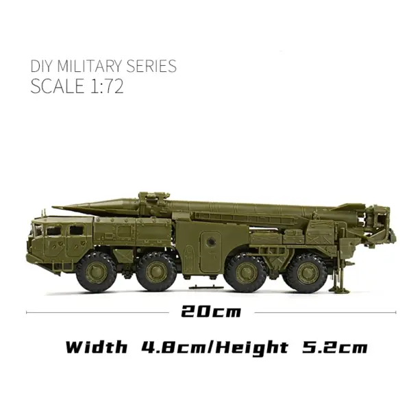 Soviet Union 9K72 Missile Vehicle Model Kit - Image 3