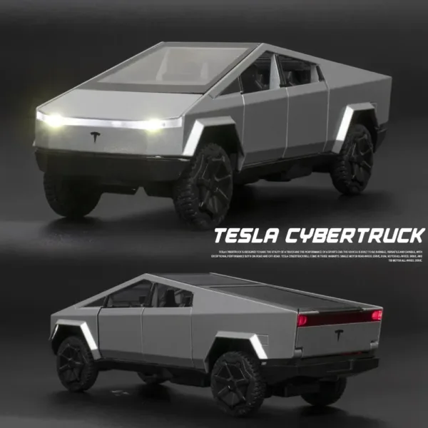 Tesla Cybertruck Diecast Model 1:32 Scale - Image 2