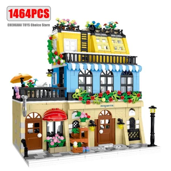 Creative City Cafe Streetview Building Blocks Set - Image 9