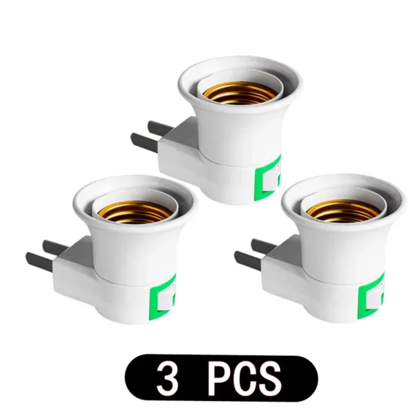 E27 LED Lamp Holder Adapter Set 1-3PCS