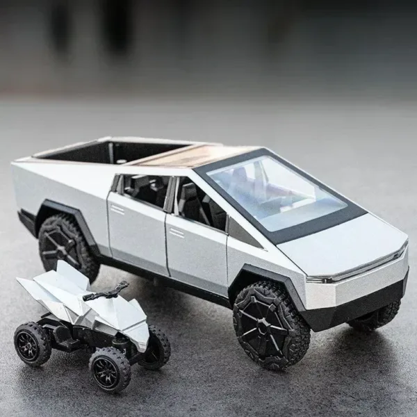 Tesla Cybertruck Diecast Miniature Model Car - Image 5